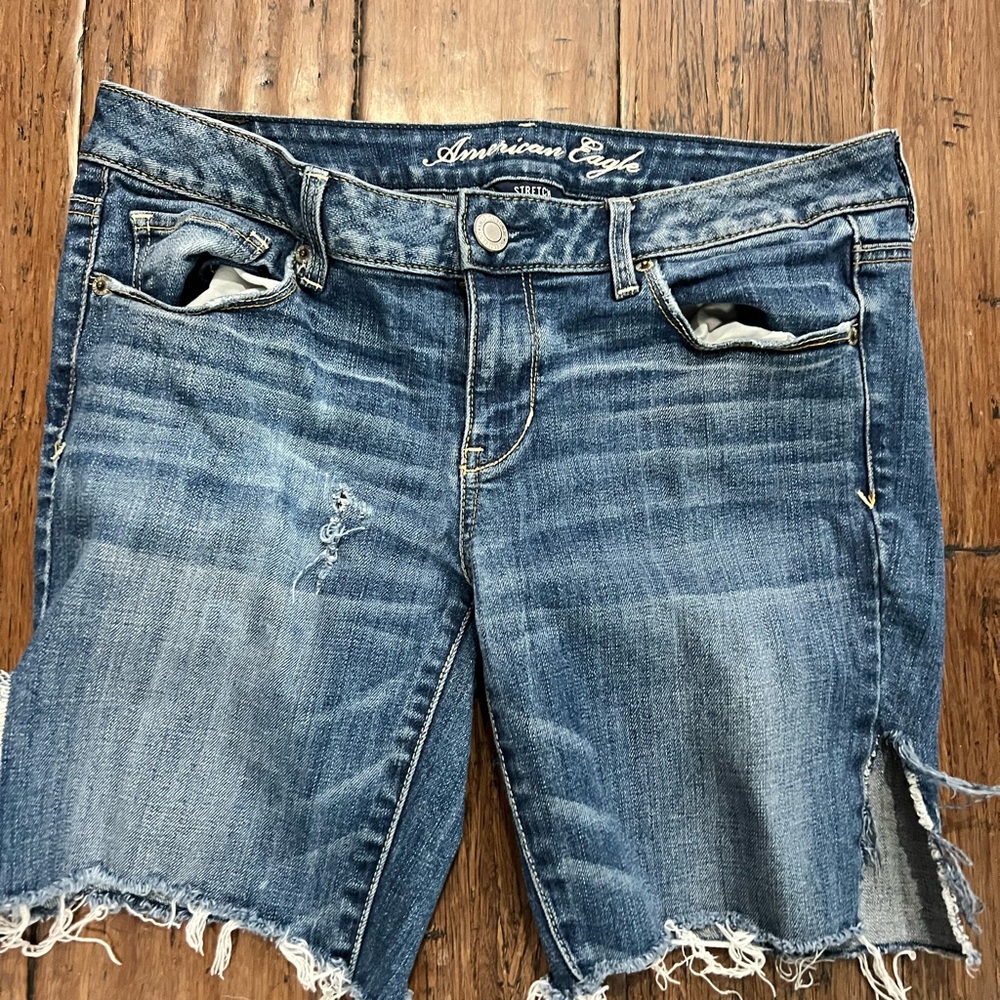 American Eagle Distressed Shorts